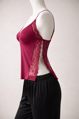 Lace whisper Satin Set