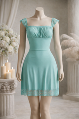Mini Dress - مايكروفايبر