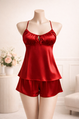Soft Short Satin Pj