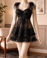 Sheer Lace Babydoll