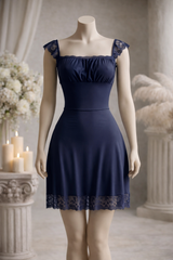 Mini Dress - مايكروفايبر