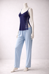 Lace whisper Satin Set
