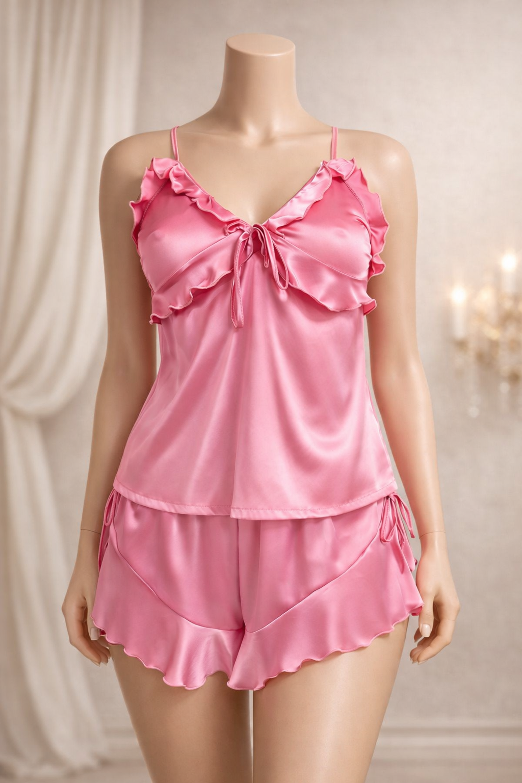 Short Satin Pj