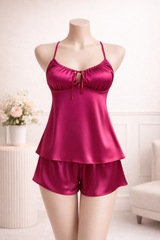 Soft Short Satin Pj