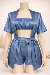3Pcs Satin Set
