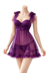 Sheer Lace Babydoll