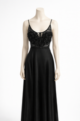 Midnight Bolssom Gown