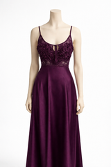 Midnight Bolssom Gown